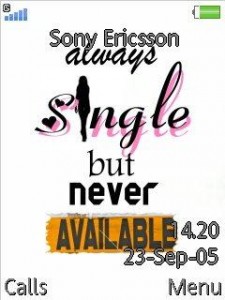 Always single