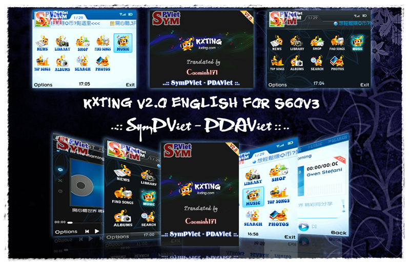 Kxting v2.0 multimedia player