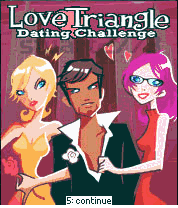 Love triangle: dating challenge