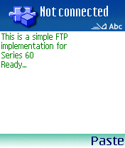 Ftp client for s60v2