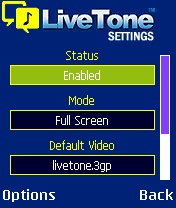 Live tone video player
