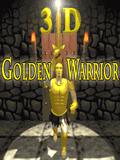3d golden warrior