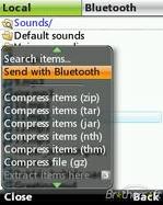 Bluetooth file transfer lite
