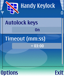 Handy key lock s60v3