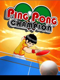 Ping pong champion