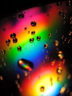 Colorful drops